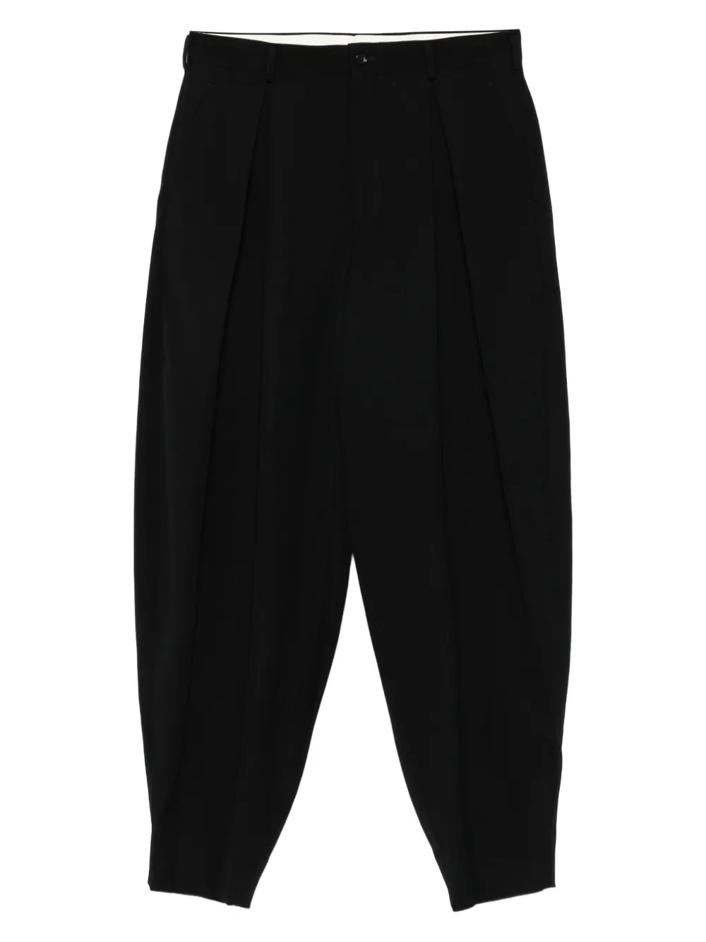 Comme des Garçons Homme Plus pleated trousers | Black | Image 1