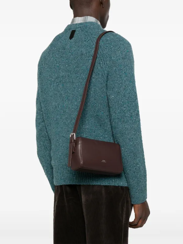 A.P.C. zip-fastening Shoulder Bag | Brown | FARFETCH