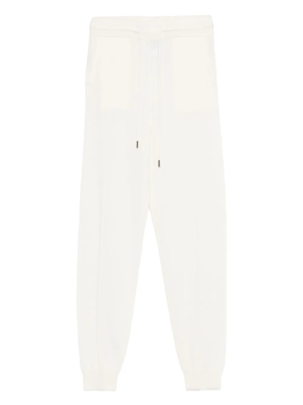 Gotha cashmere drawstring trousers | White | Image 1