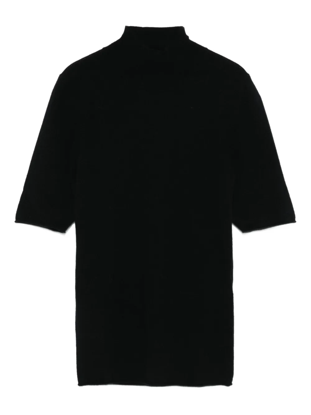 Gotha high-neck short-sleeve sweater | Black | Image 1