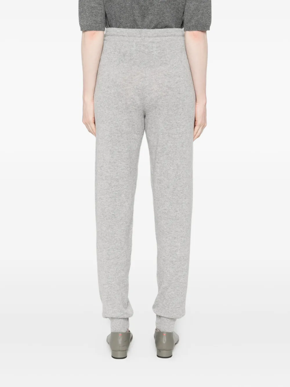 Gotha Cashmere Track Pants In Gray