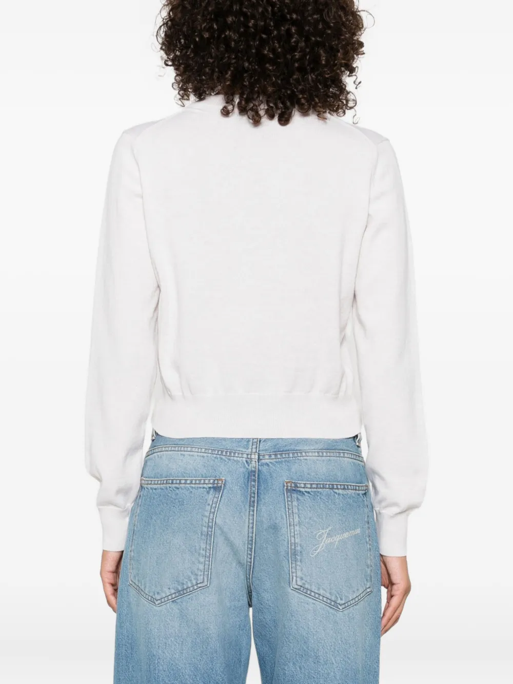 A.P.C. Vest verfraaid met anker Wit