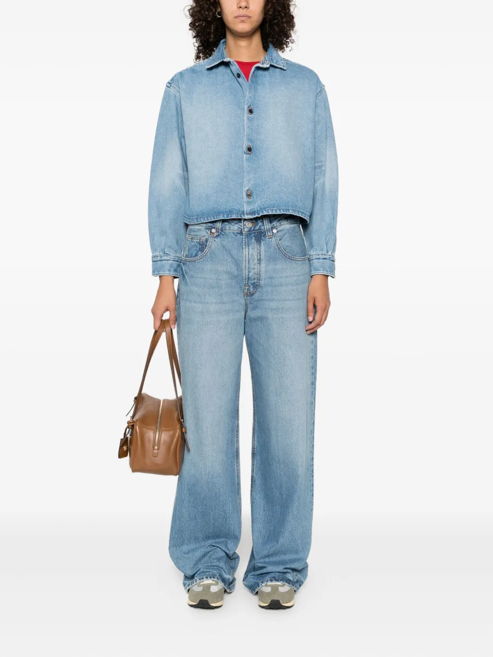 A.P.C. Button-down blouse - Blauw