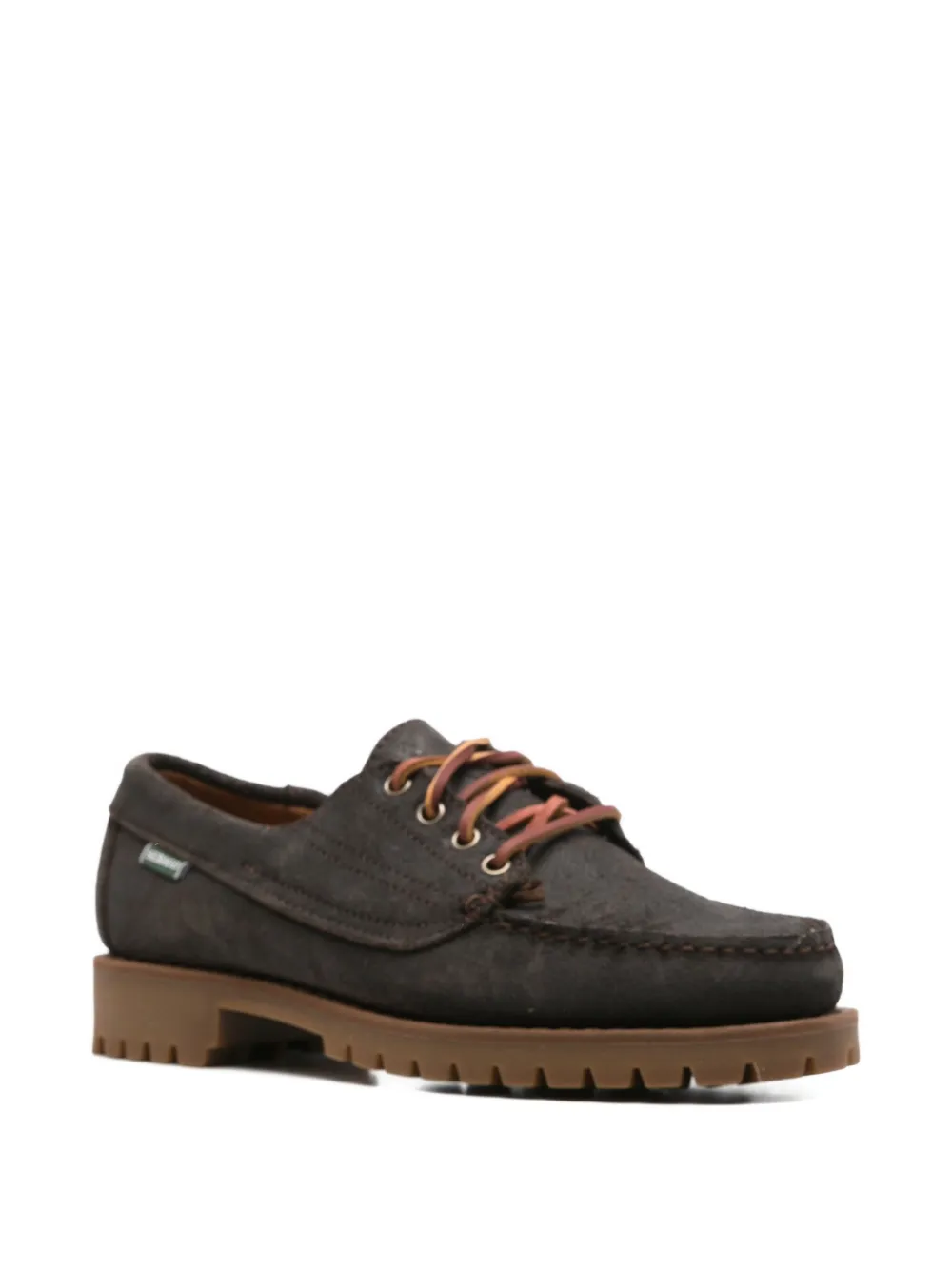 Sebago Bootschoenen met logo-label - Bruin