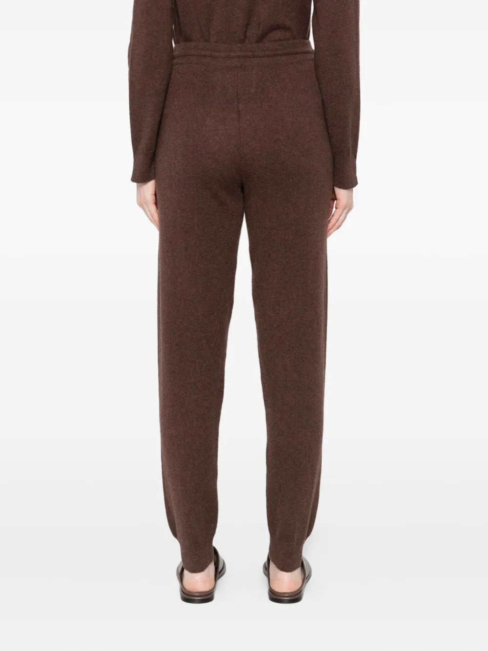 Gotha Cashmere Track Pants In Brown