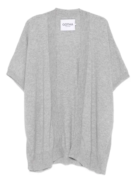 Gotha cárdigan abierto en la parte delantera