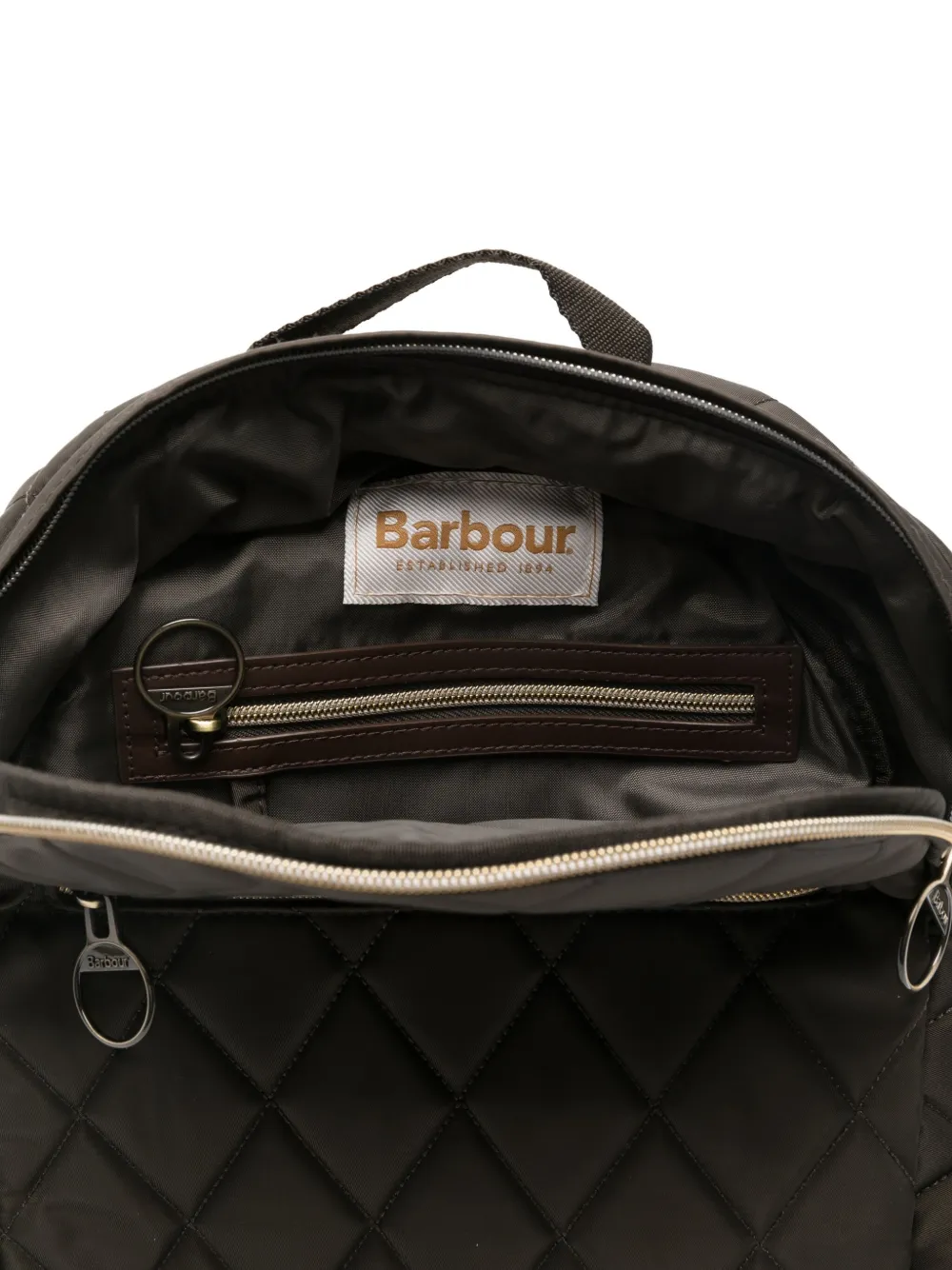 Barbour Gewatteerde rugzak Groen