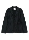 YMC button-fastening patch-pocket blazer - Blue