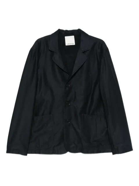 YMC button-fastening patch-pocket blazer