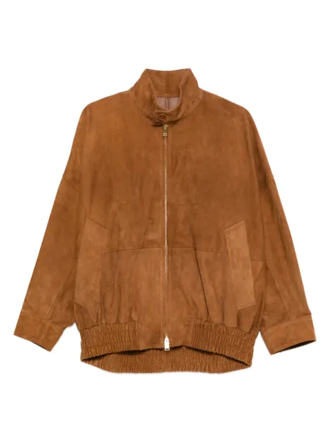 DARKPARK chamarra bomber de piel