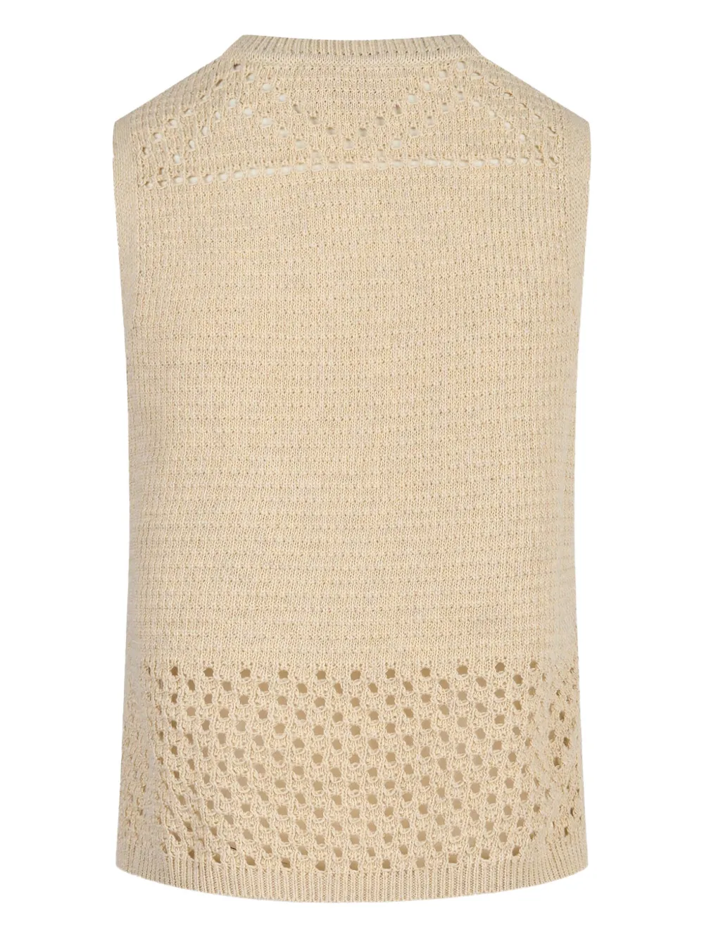 MC2 Saint Barth crochet-detail sleeveless top | Vests & Tank Tops | Image 2