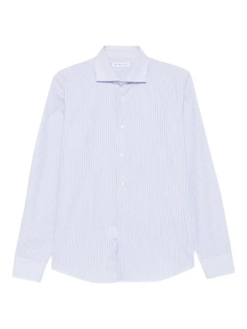 Manuel Ritz striped cotton shirt