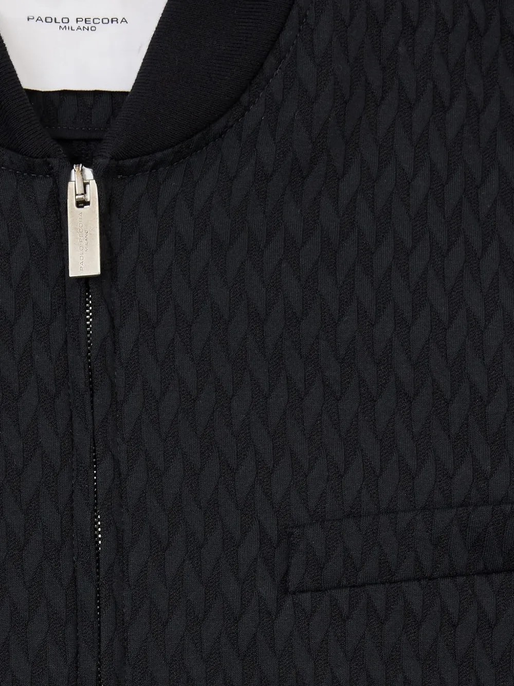 Paolo Pecora quilted-texture zip-up bomber jacket | Chamarras bomber | Image 2