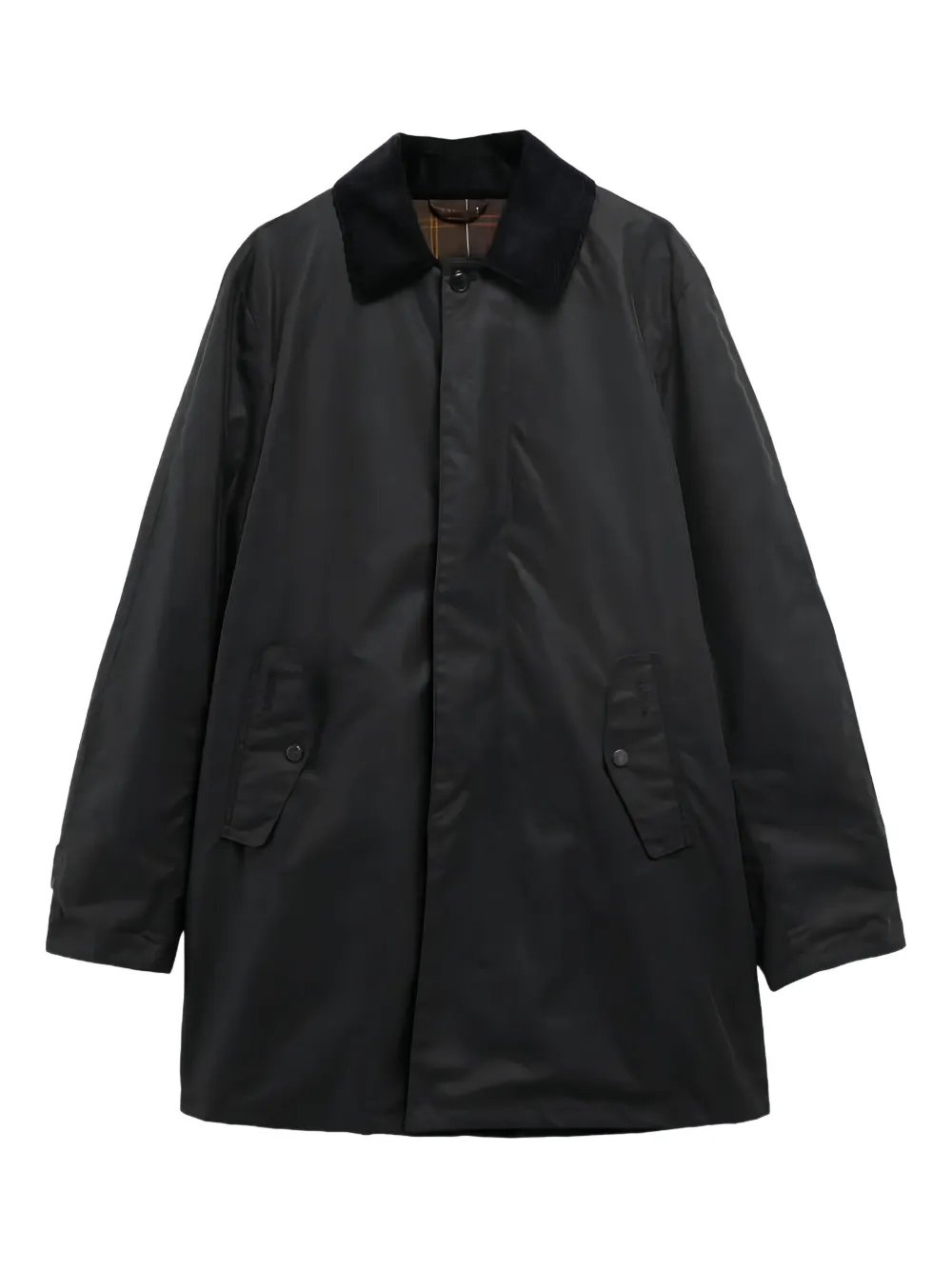 Baracuta x Barbour corduroy-collar coat | azul | Image 1