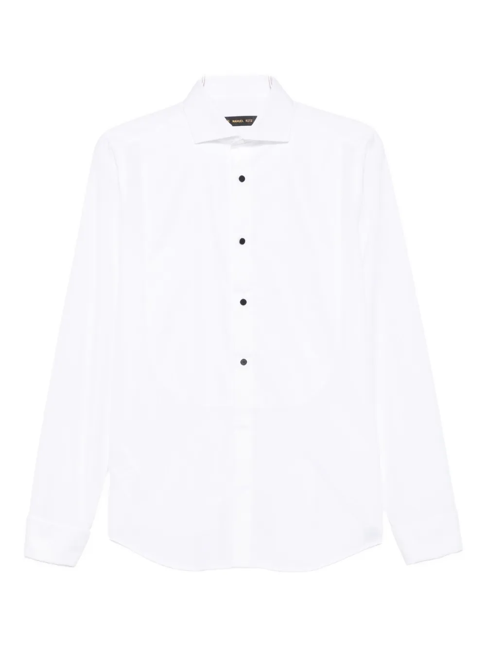 Manuel Ritz long-sleeve button-fastening shirt Wit