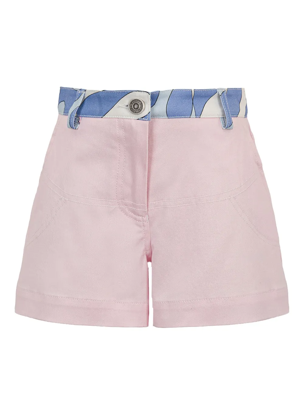 PUCCI Onde-print shorts Roze