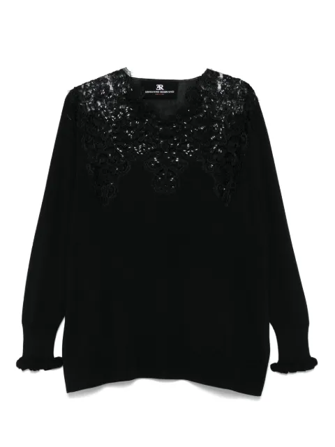 Ermanno Scervino lace-embellished top