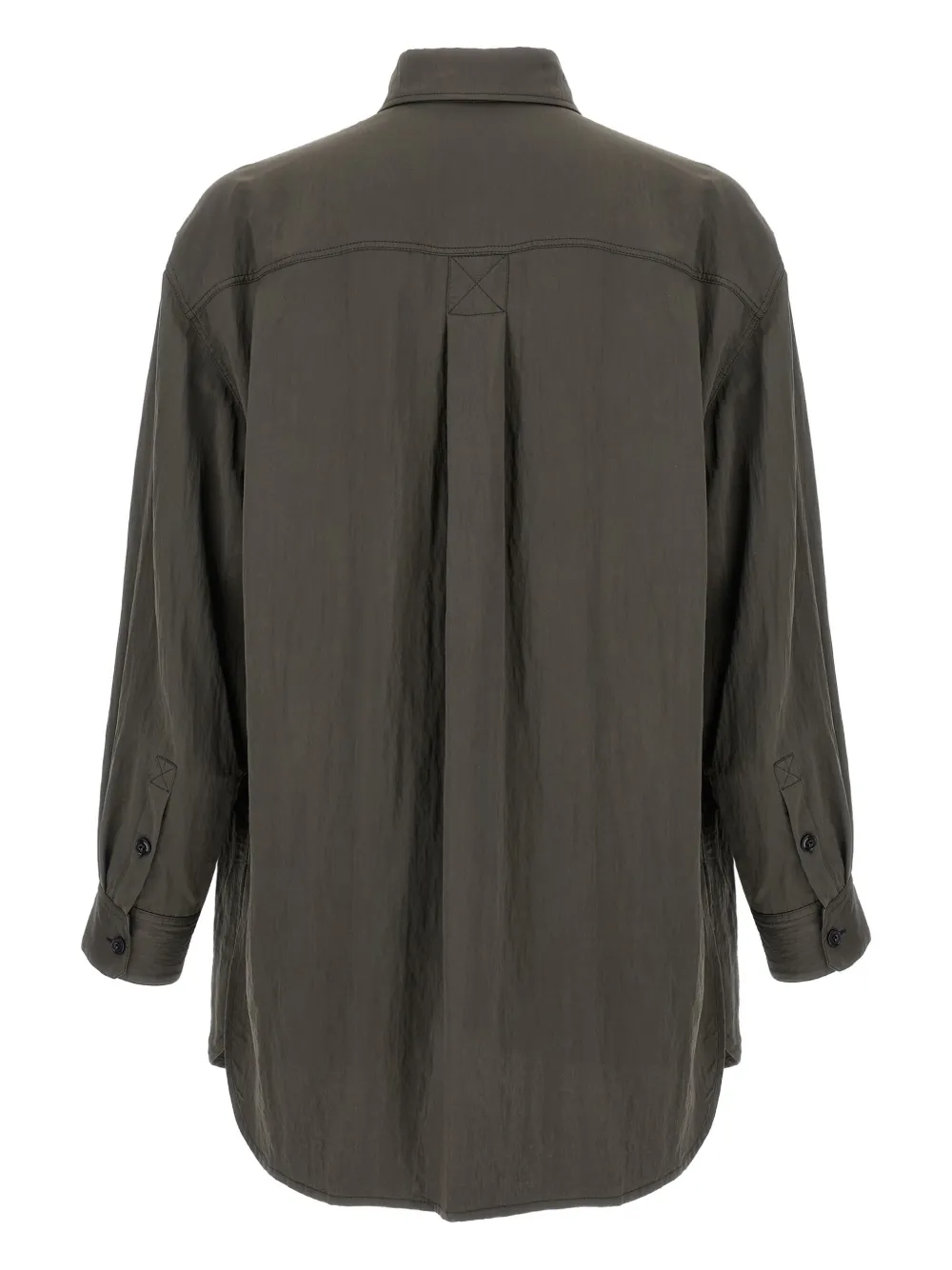 LEMAIRE flap-pockets shirt - Groen