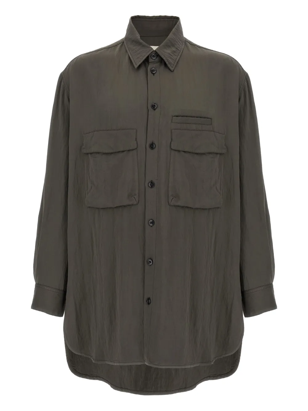 LEMAIRE chemise à poche à rabat | vert | Image 1