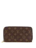 Louis Vuitton Pre-Owned 2021-2025 Monogram Zippy Wallet long wallets - Brown