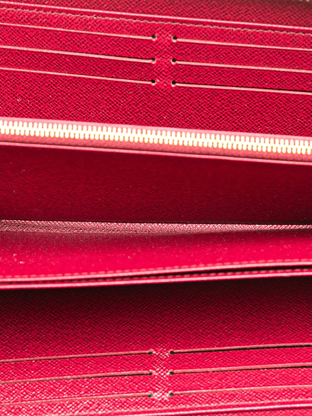 Pre-owned Louis Vuitton 2021-2025 Monogram Zippy Wallet Long Wallets