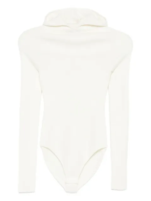 Maje long-sleeved hooded bodysuit 