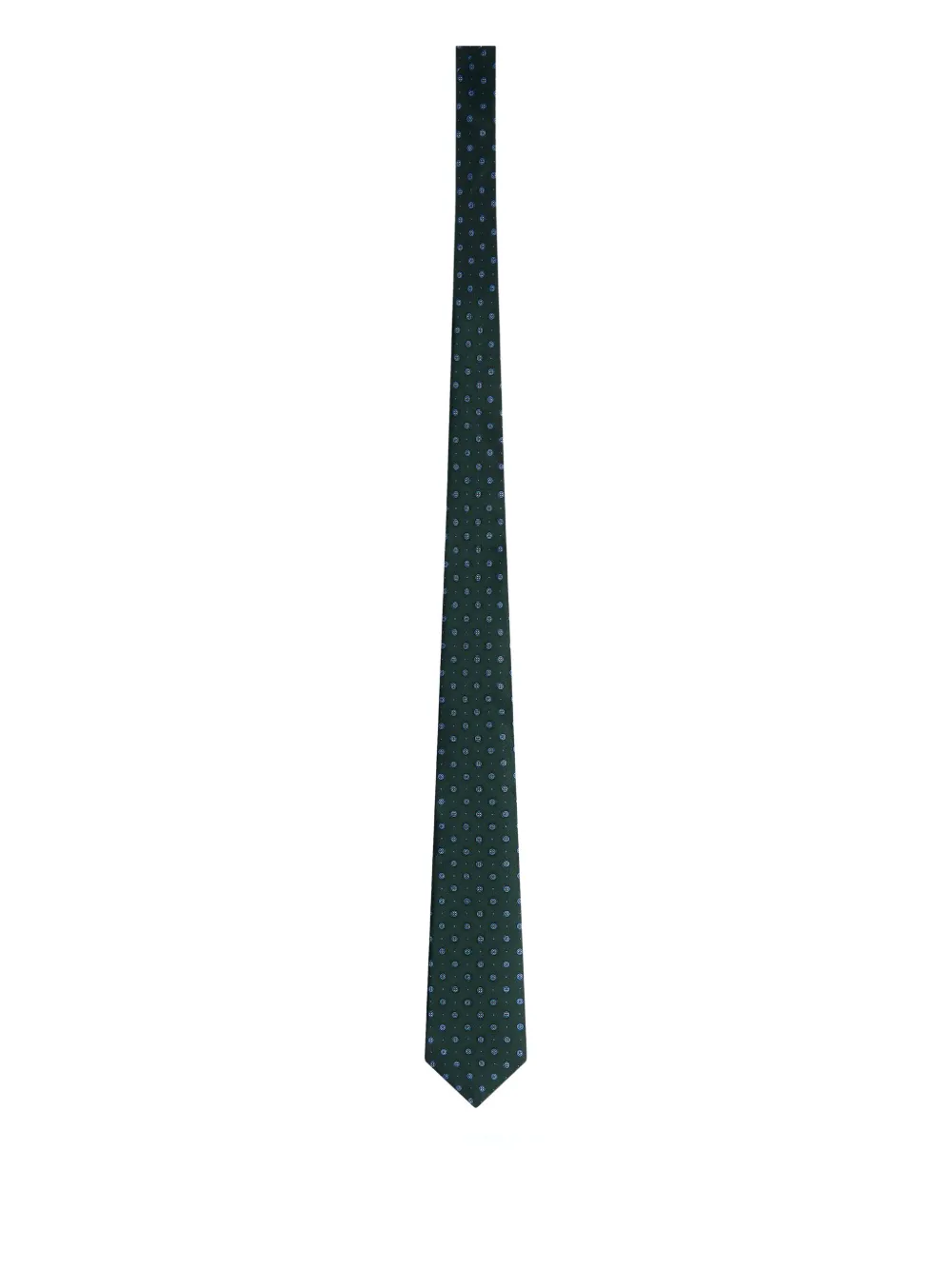 FURSAC patterned-design tie | Green | Image 1