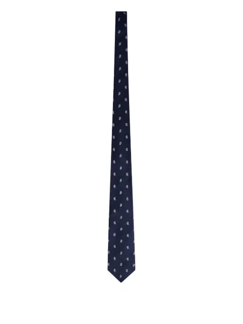 FURSAC corbata con estampado de cachemira