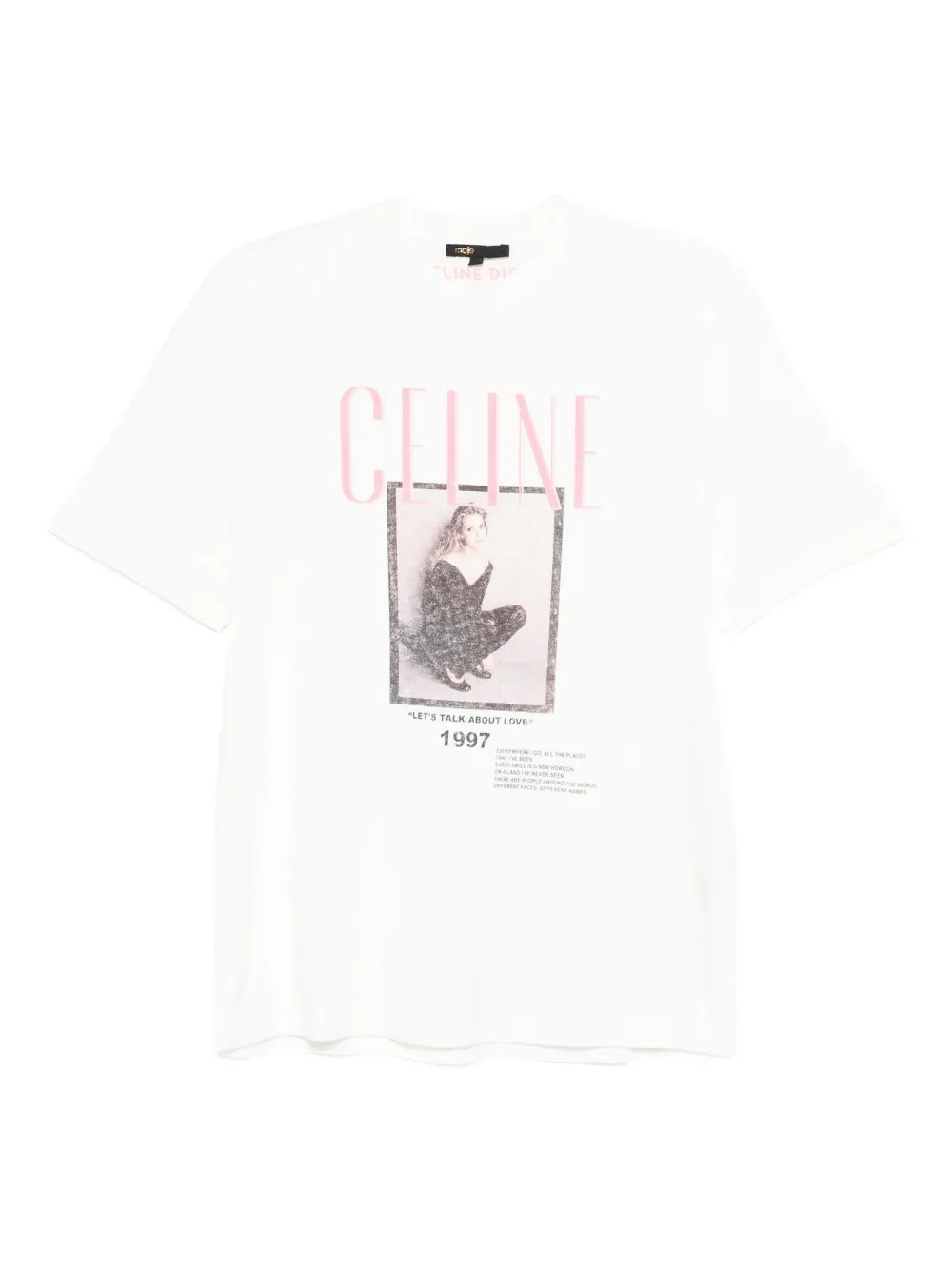 Maje graphic-print T-shirt | White | Image 1