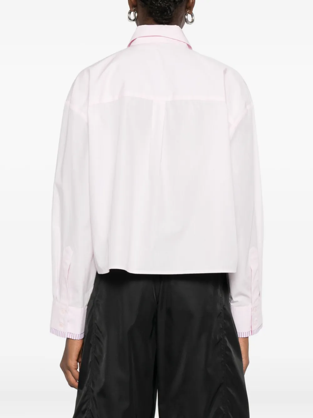 Maje Shirt met strikdetail Roze