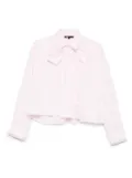 Maje bow-detailed shirt - Pink