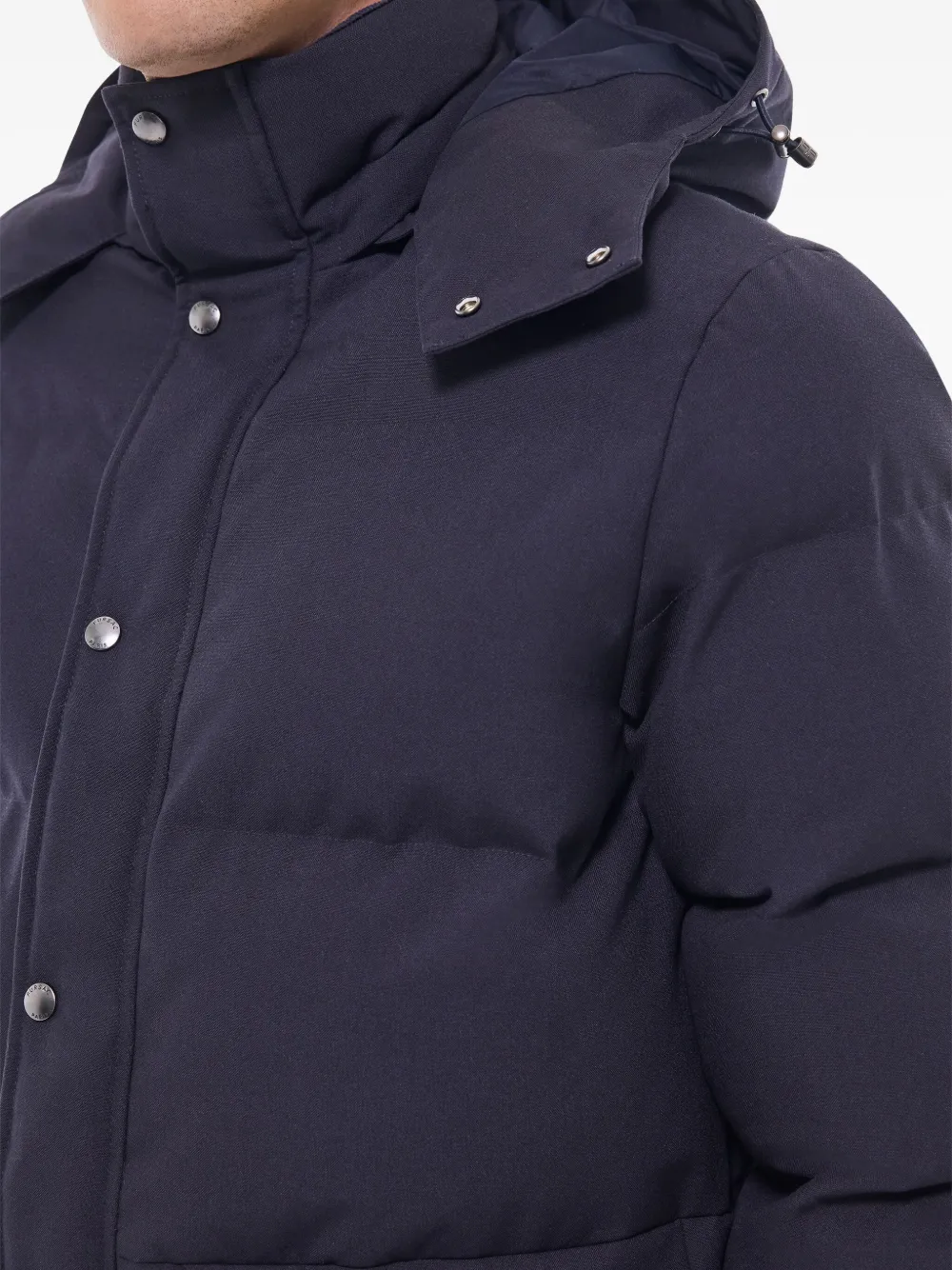FURSAC Gevoerd jack met capuchon Blauw