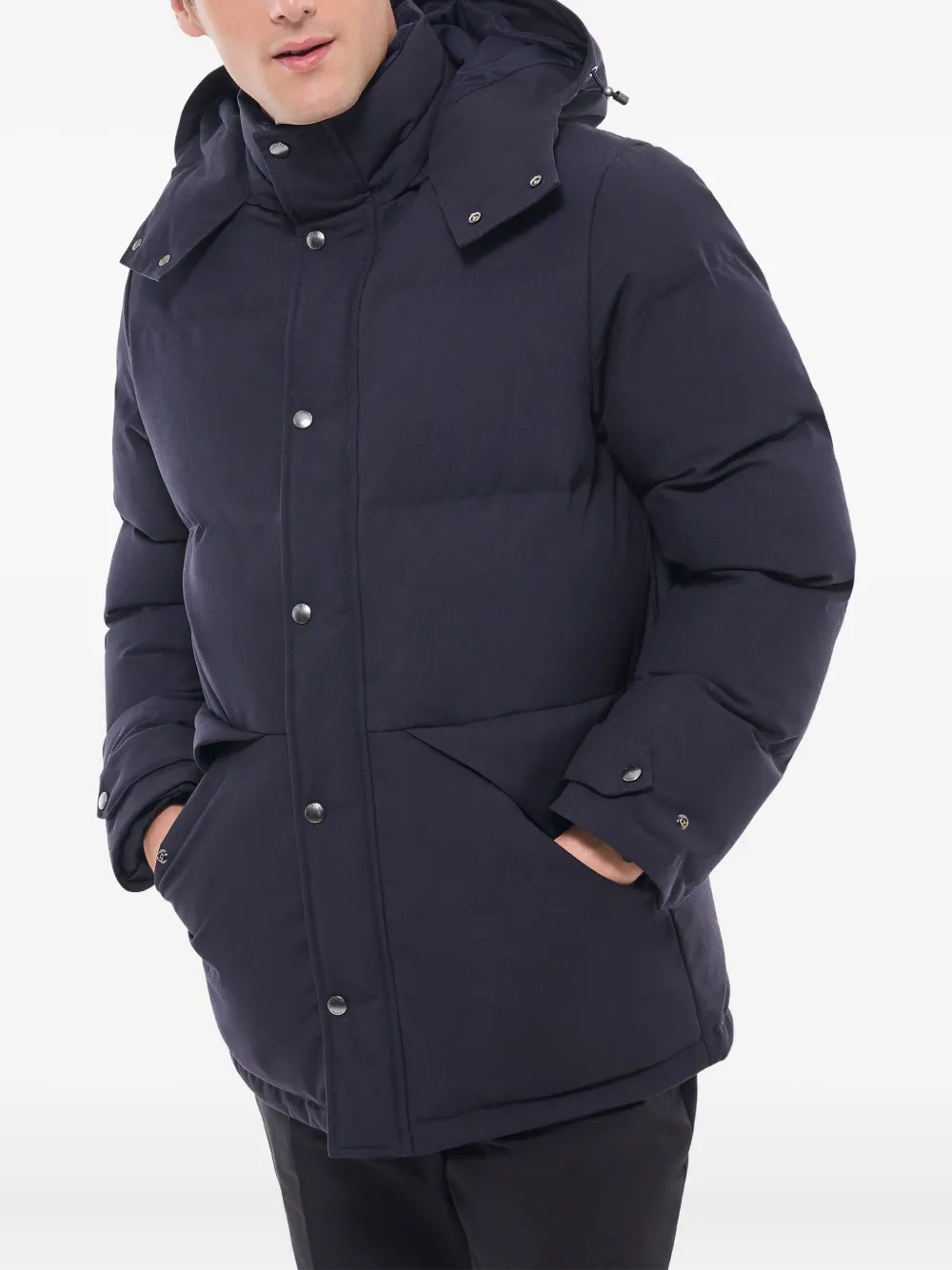 FURSAC Gevoerd jack met capuchon Blauw