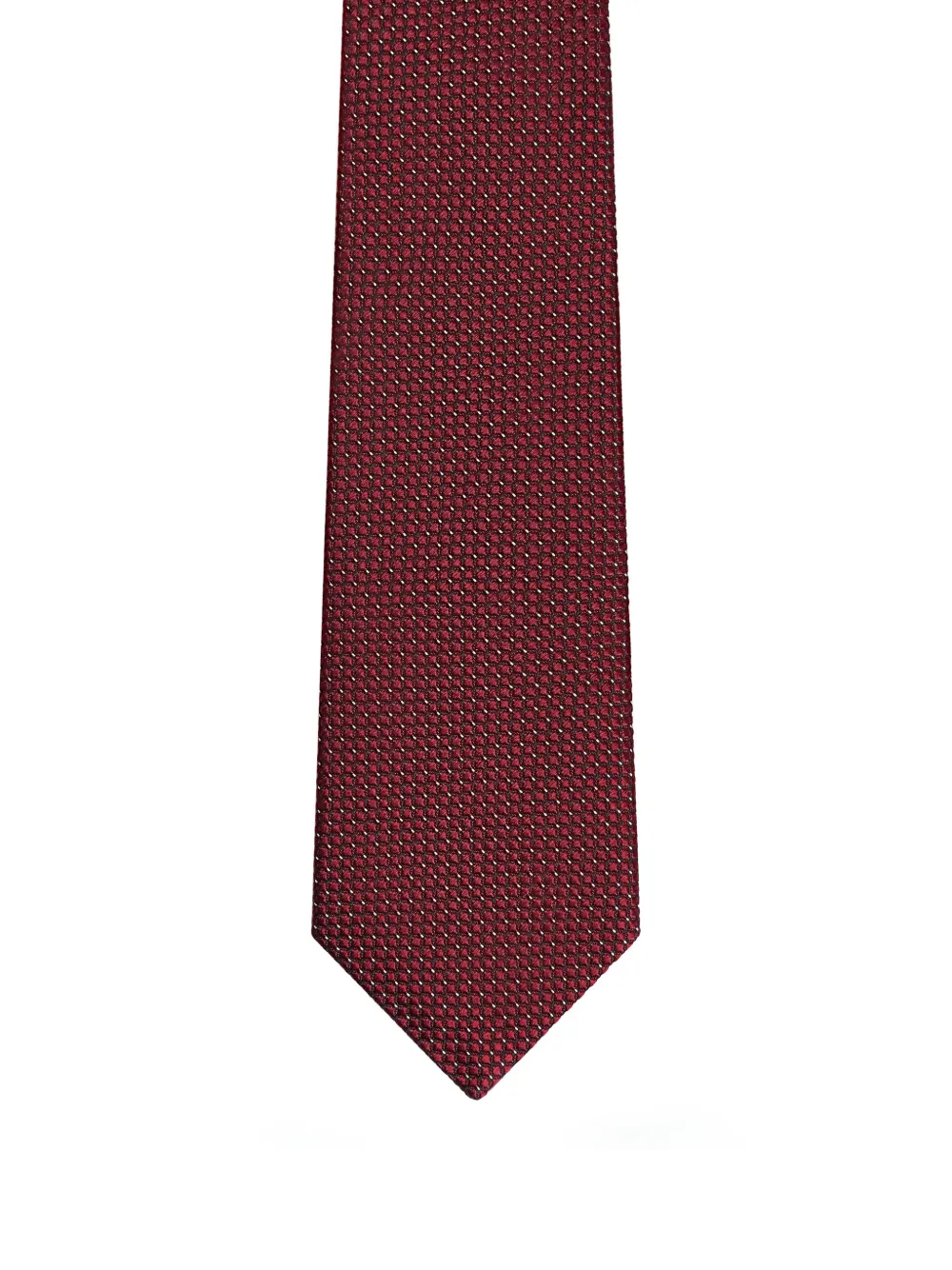 FURSAC geometric-pattern tie | Red | Image 1
