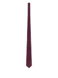 FURSAC circular-pattern tie - Red