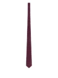 FURSAC circular-pattern tie - Red