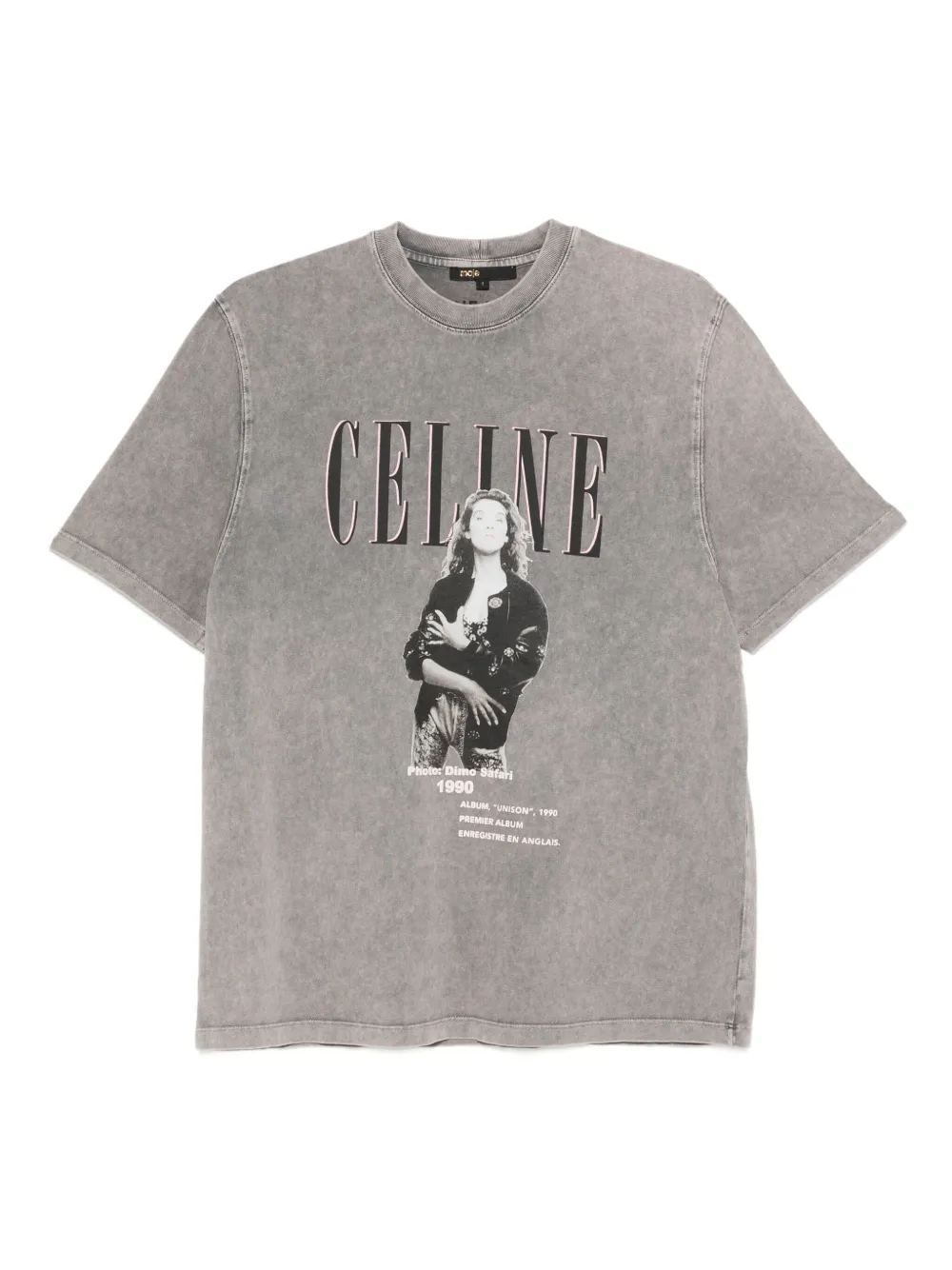 Maje playera con estampado gráfico | gris | Image 1