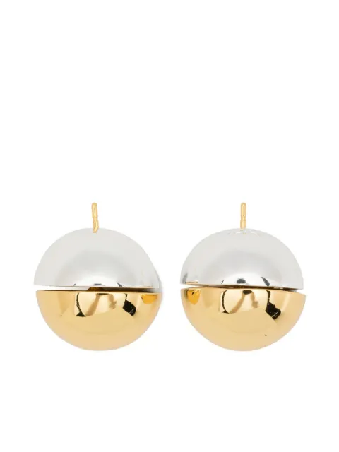 Maje aretes de latón