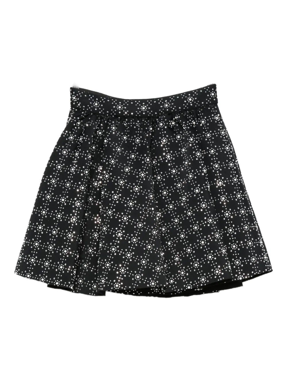 Maje floral-print A-line skirt | Black | Image 1