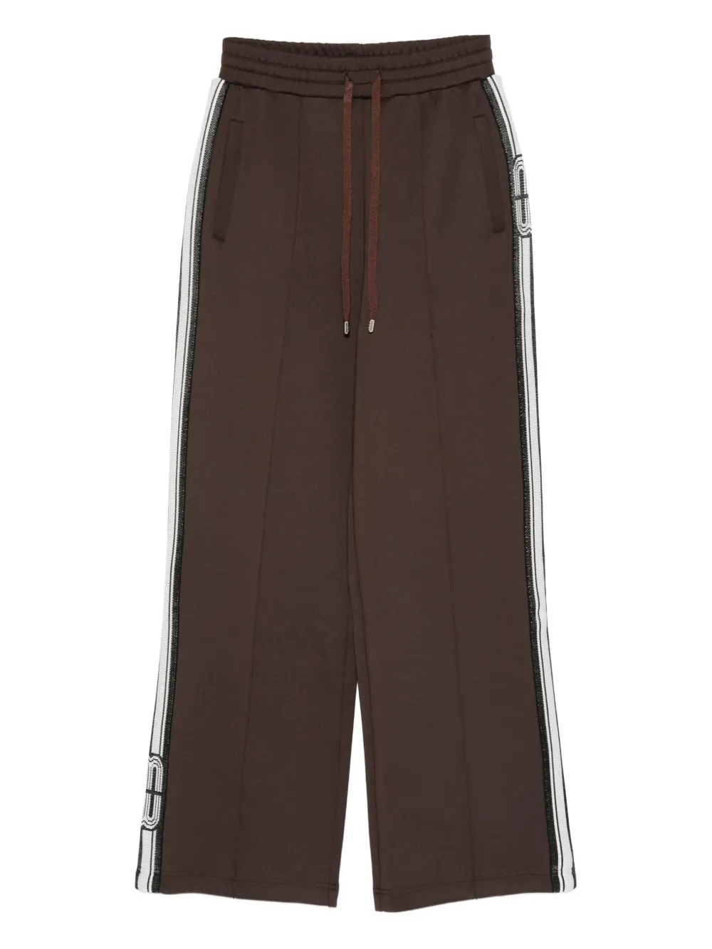 Maje drawstring track pants | Brown | Image 1