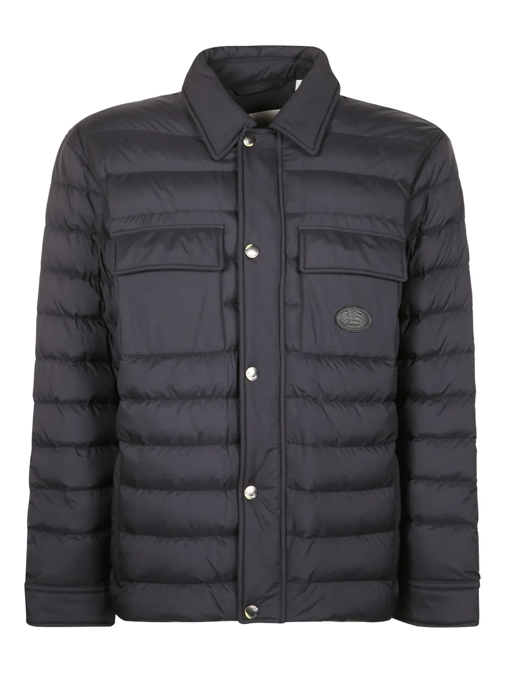 Burberry buttoned pockets padded jacket | Black | Image 1