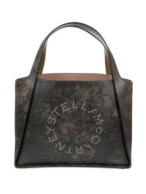 Stella McCartney sac cabas en cuir à effet usé