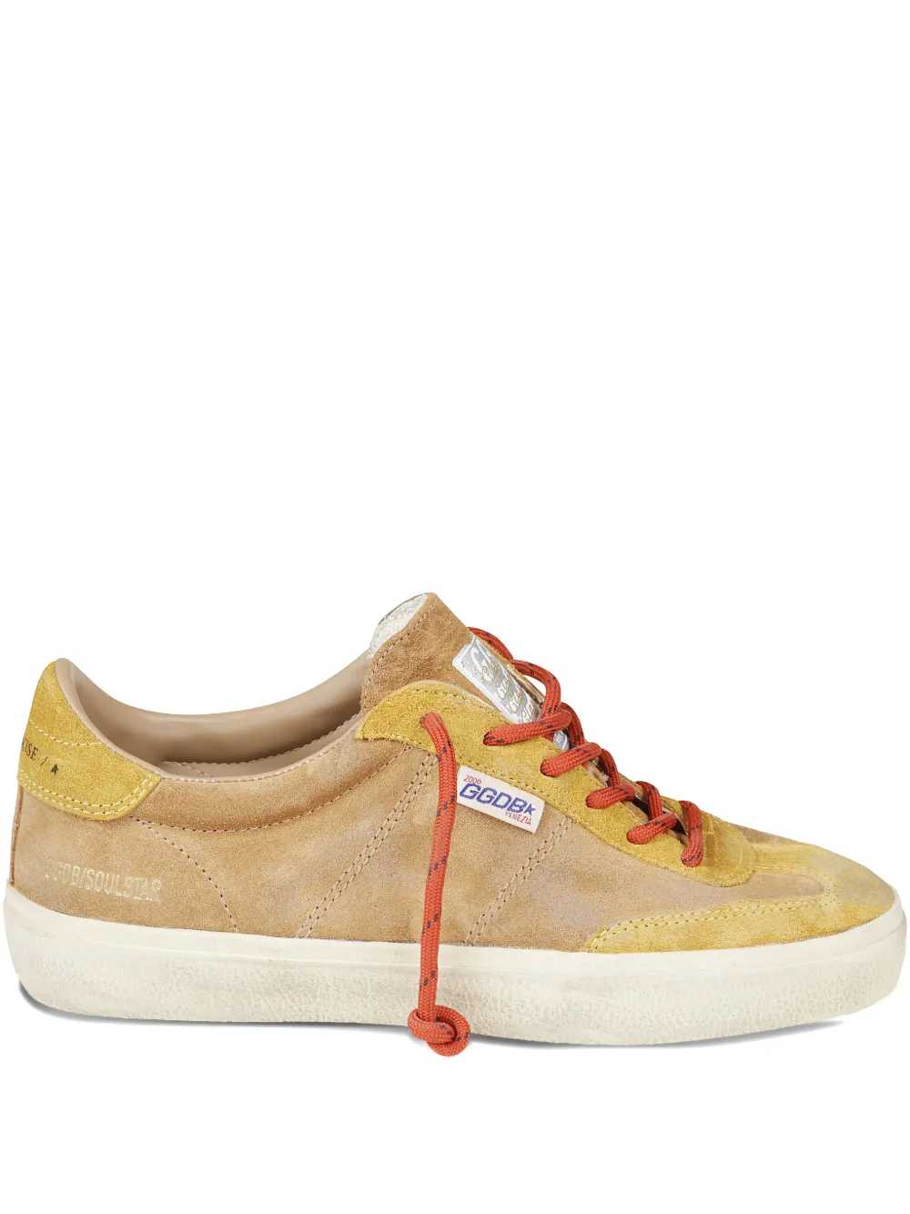 Golden Goose suede low-top sneakers Beige