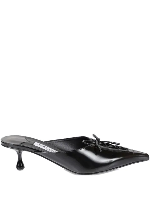 Jimmy Choo 50mm Scarlett lace-up pointed-toe mules