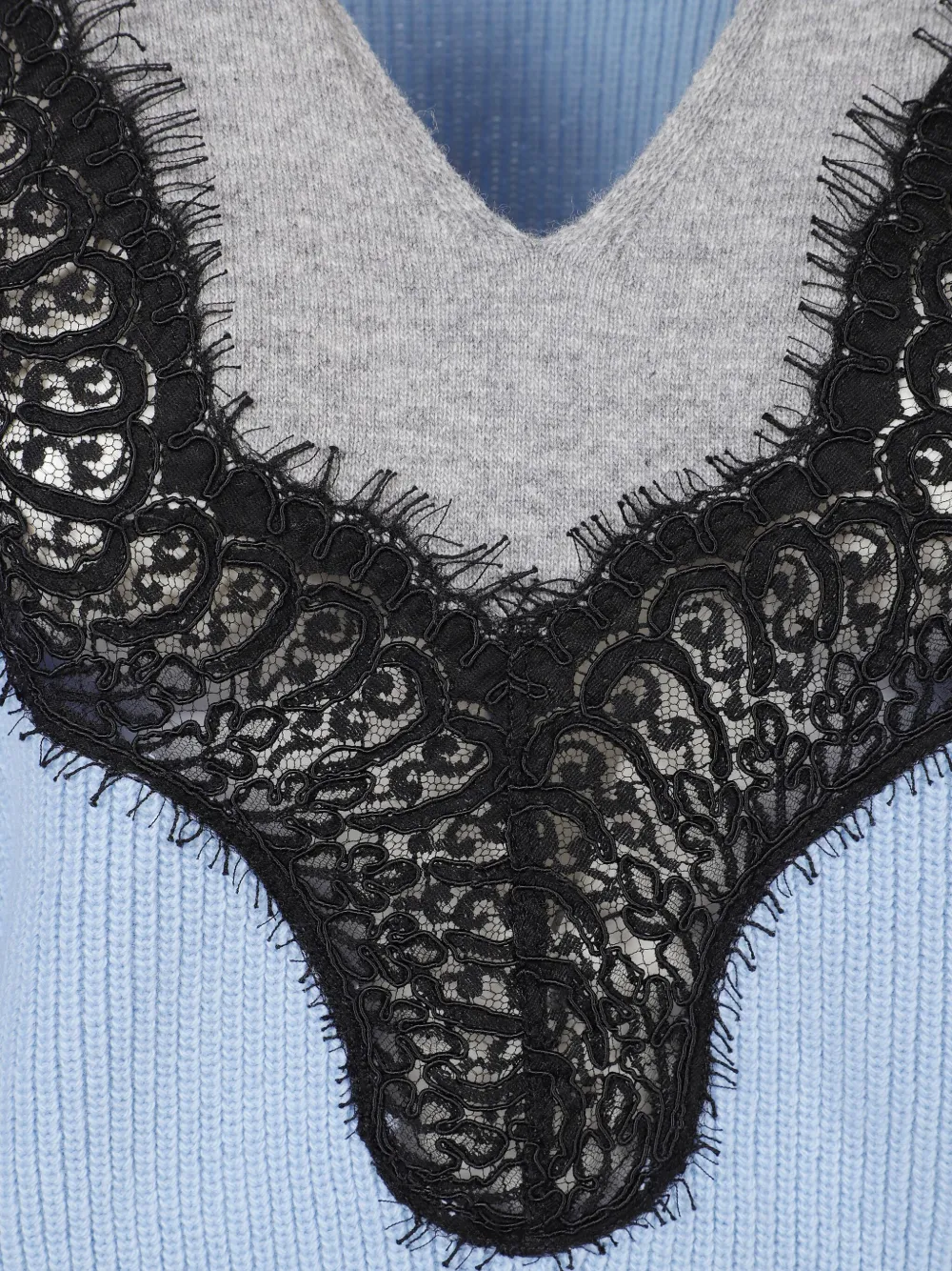 Stella McCartney Trui met V-hals Blauw