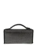 Stella McCartney crystal-embellished chain-handle clutch - Black