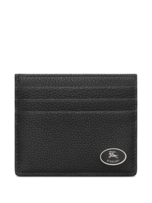 Porte-cartes en cuir grainé - Burberry - Modalova