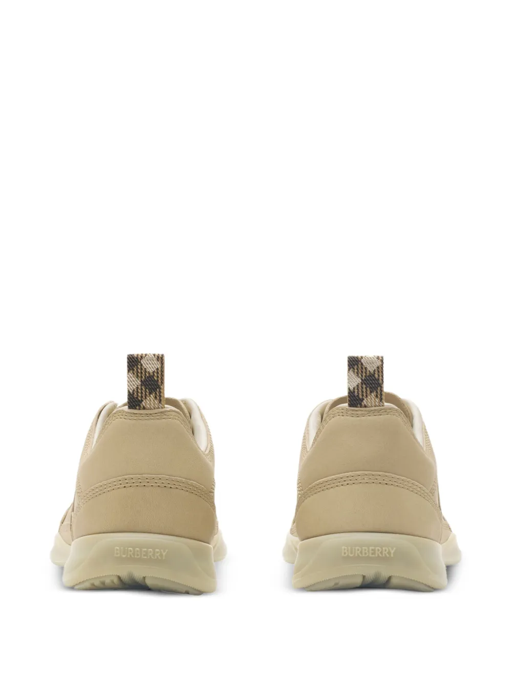 Burberry Matrix sneakers met geborduurd logo Bruin