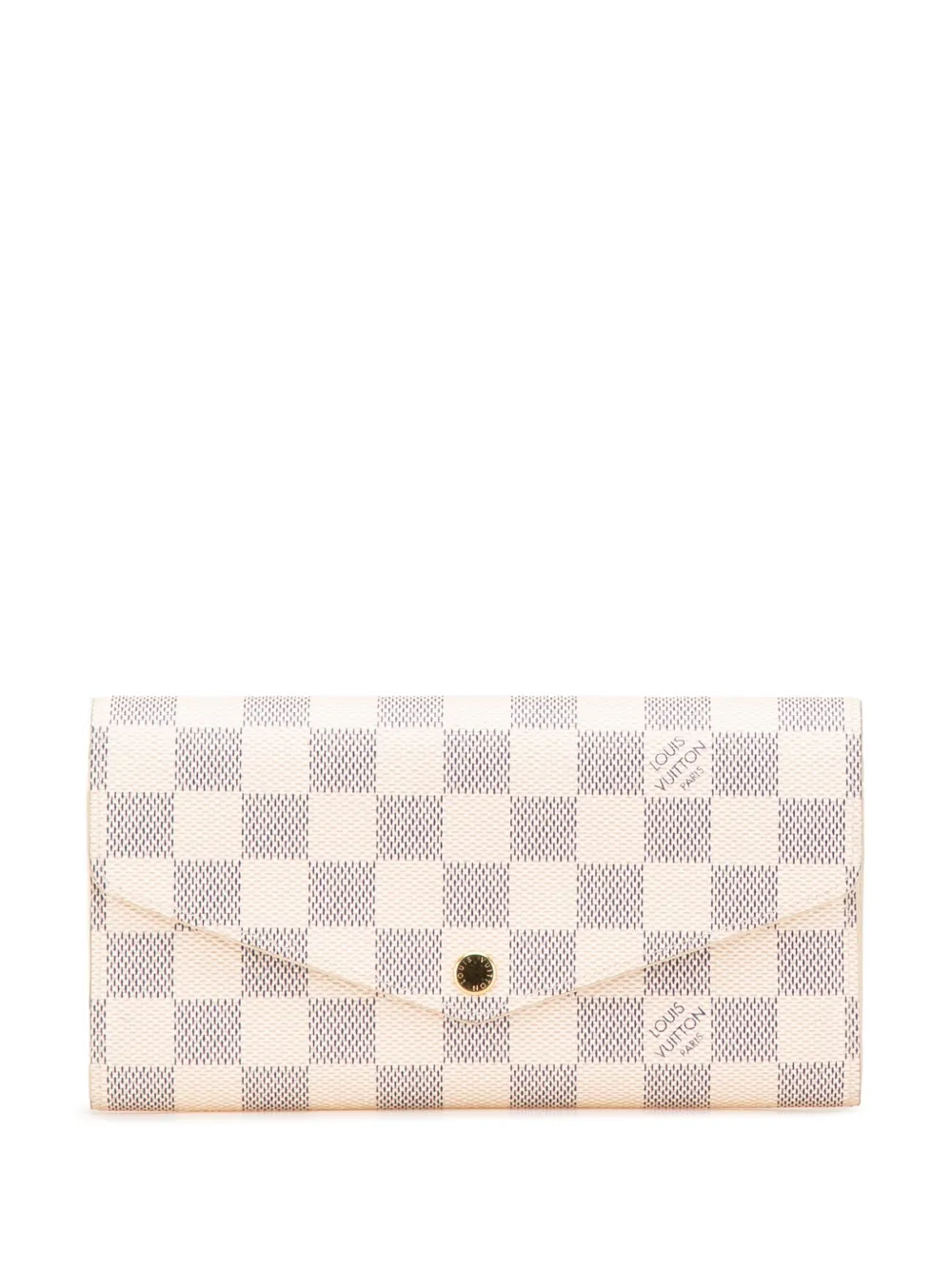 Louis Vuitton Pre-Owned 2021-2025 Damier Azur Sarah Wallet long Louis Vuitton Pre-Owned 2021-2025 Damier Azur Sarah Wallet long