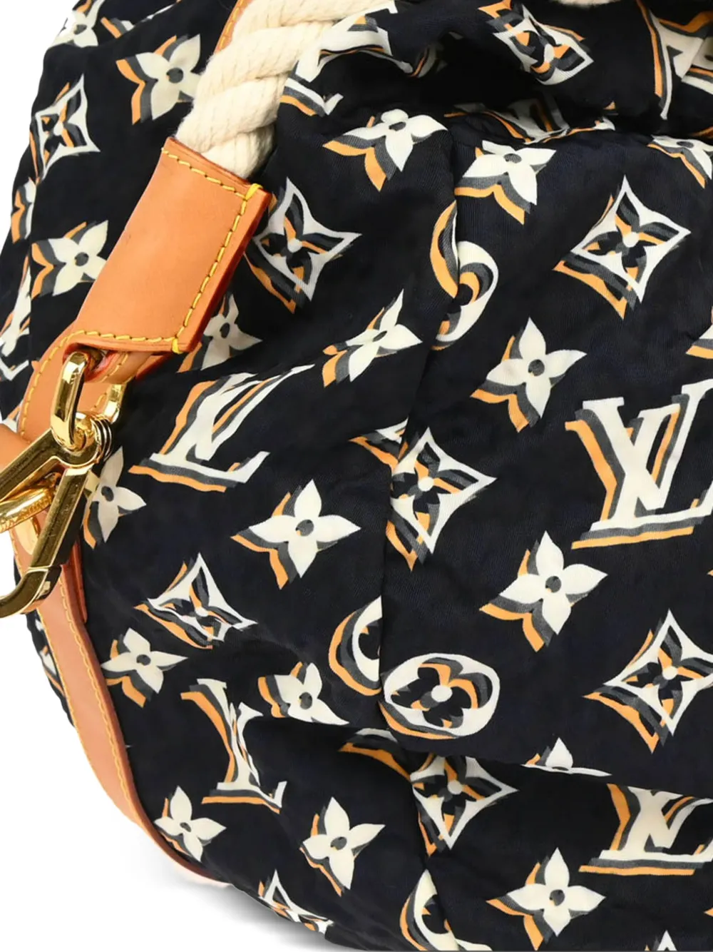 Pre-owned Louis Vuitton 2009 Cruise Line Bulle Gm Handbag